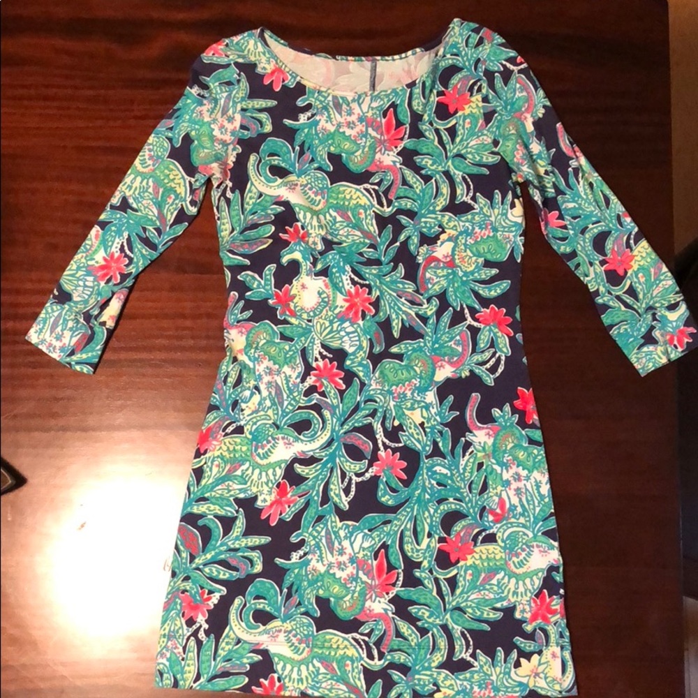 Lilly Pulitzer 3/4 Sleeve T-shirt Dress